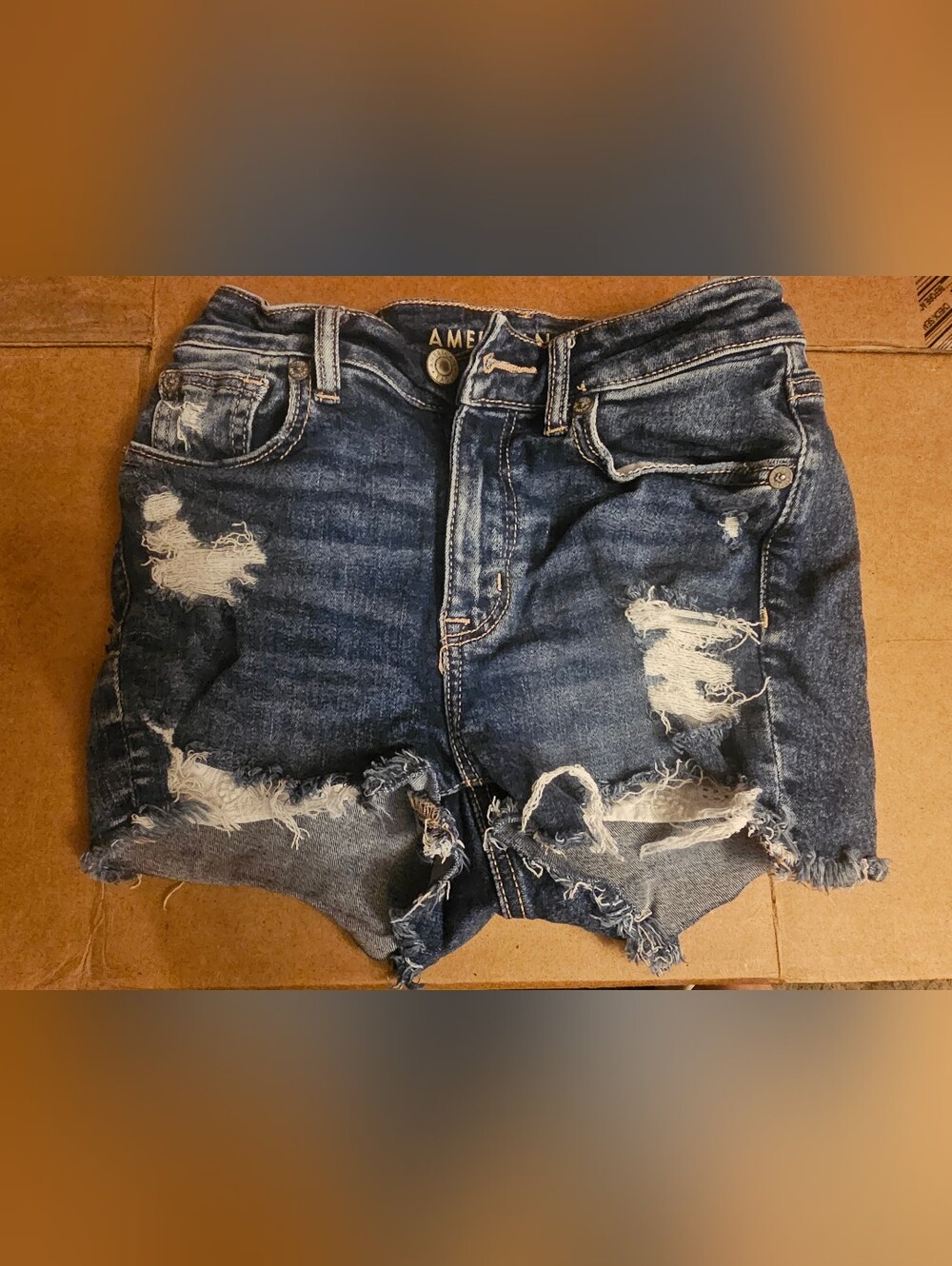 American Eagle Outfitters Next Level Stretch High Rise Shortie Size 00